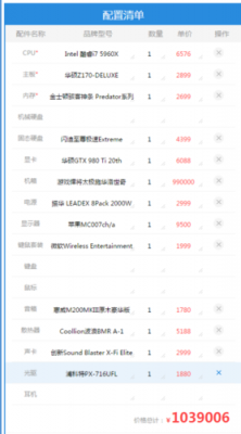现在配一台电脑要多少钱(现在配一台台式电脑需要多少钱)-图3 现在配一台电脑要多少钱(现在配一台台式电脑需要多少钱)-图3