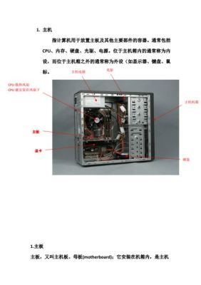 电脑主机详解(电脑主机基本知识)-图2 电脑主机详解(电脑主机基本知识)-图2
