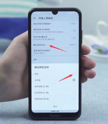 华为荣耀手机黑白屏怎么调回来？安卓4.4.4能不能变成黑底白字