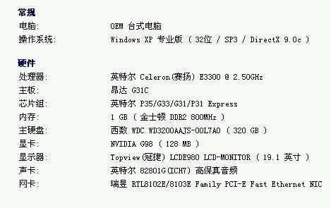 关于电脑显卡要不要升级的信息-图3 关于电脑显卡要不要升级的信息-图3