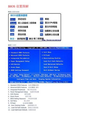 电脑bios硬盘设置图解教程（电脑硬盘在bios设置）