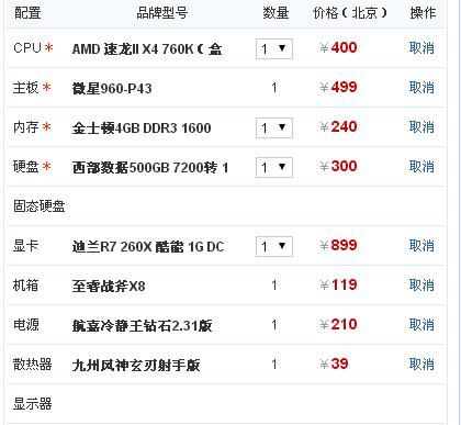 2017年电脑的主流配置(2017年的电脑)-图3 2017年电脑的主流配置(2017年的电脑)-图3