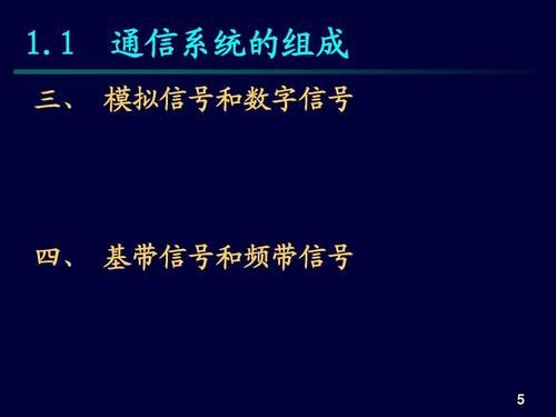 基带通信（基带通信和频带通信）