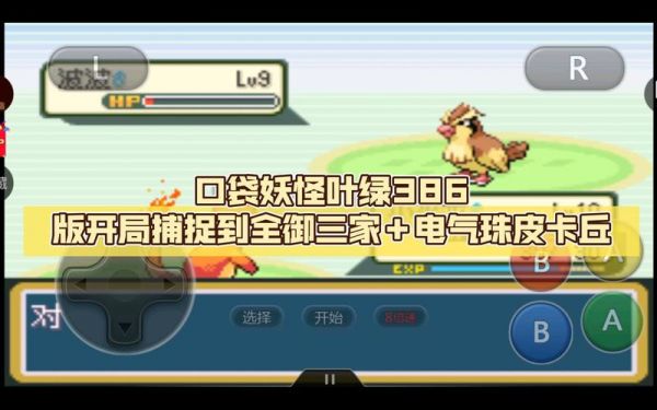 口袋妖怪叶绿通信（口袋妖怪叶绿通信对战多少级）