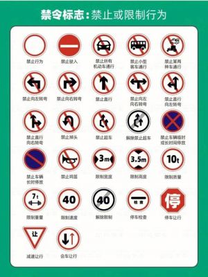 交通信号指示标志（交通信号标志大全）