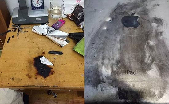 平板电脑爆炸的图片（平板爆炸威力）