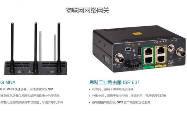 思科物联网网关有哪些系列（思科网关怎么配置）