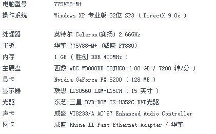 怎么看电脑硬件配置(怎么看电脑硬件配置和型号)-图3 怎么看电脑硬件配置(怎么看电脑硬件配置和型号)-图3