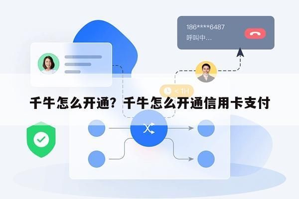 千牛怎么开通信用卡(千牛怎么开通信用卡花呗支付)-图3 千牛怎么开通信用卡(千牛怎么开通信用卡花呗支付)-图3