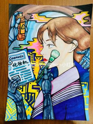人工智能手绘(人工智能手绘科幻画作品)-图2 人工智能手绘(人工智能手绘科幻画作品)-图2