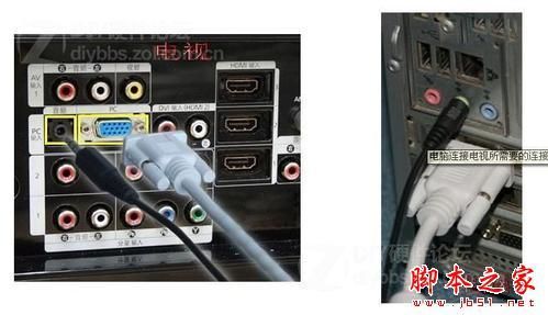 电视机连电脑看电视（电视机连电脑看电视怎么连）