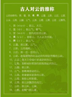 云端的别称（云端是词语吗）