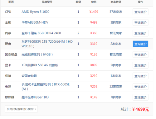 5000快组装电脑（组装电脑5000左右什么配置）