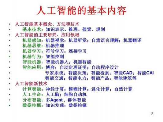 人工智能方面的公开课（人工智能讲课稿）